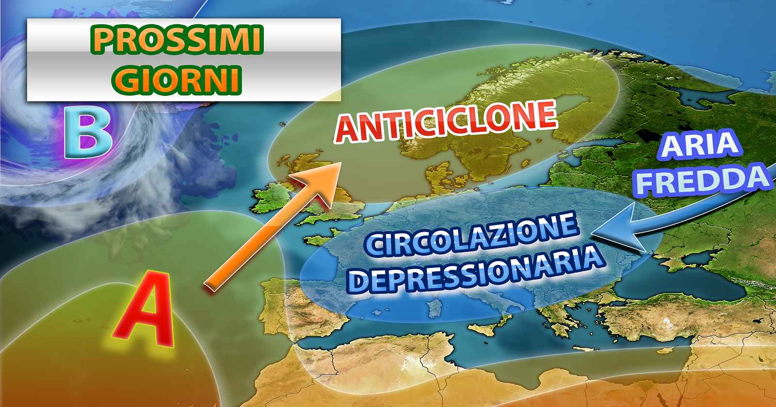 Previsioni meteo per la città di Genova.
