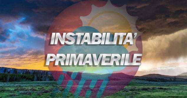 Tempo ancora instabile in questa primavera - grafica a cura del Centro Meteo Italiano