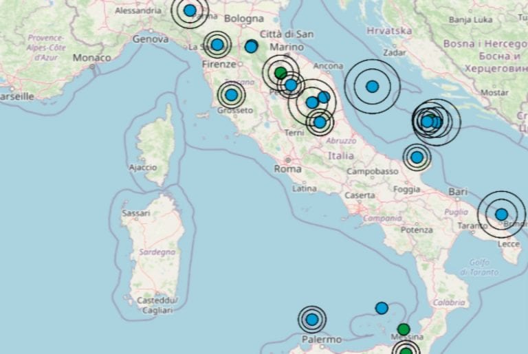 Terremoto oggi Italia, 23 aprile 2021: le ultime scosse registrate – Dati INGV Terremoto oggi Italia, 23 aprile 2021: le ultime scosse registrate – Dati INGV