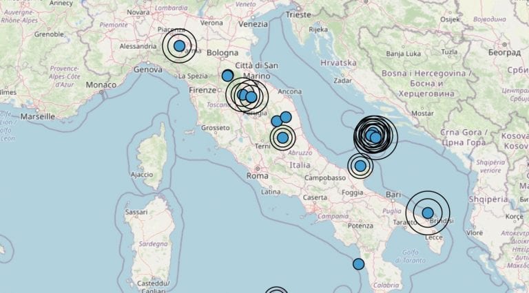 Terremoto in Italia oggi, lunedì 26 aprile 2021: le scosse più importanti di giornata | Dati INGV