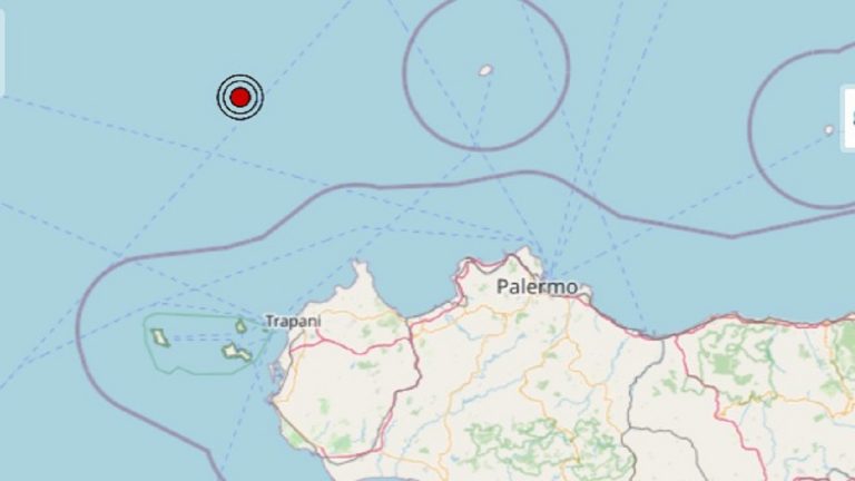 Terremoto in Sicilia oggi, 27 aprile 2021: scossa M. 2.3 sul mar Tirreno Meridionale – Dati INGV