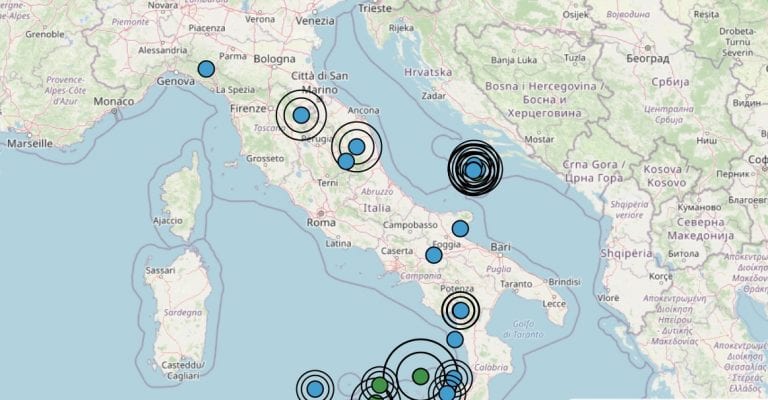 Terremoto in Italia oggi, sabato 1 maggio 2021: le scosse più importanti in Italia | Dati INGV Terremoto in Italia oggi, sabato 1 maggio 2021: le scosse più importanti in Italia | Dati INGV