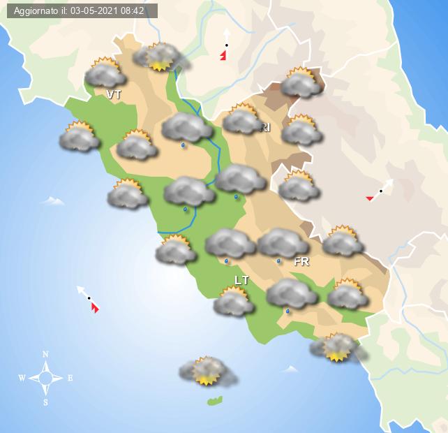 Previsioni meteo per dopodomani a cura del Centro Meteo Italiano