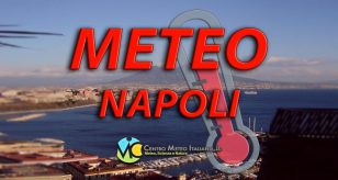 Temperature previste in aumento su Napoli - Centro Meteo Italiano