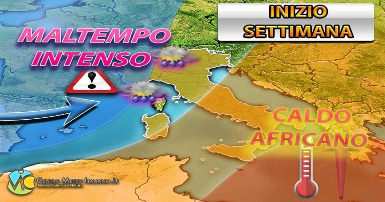 METEO ITALIA – Assaggio d’ESTATE con TEMPERATURE massime di oltre +25°C, ma il MALTEMPO è in agguato; i dettagli