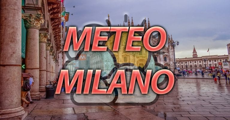 METEO MILANO – Residui fenomeni sulla Lombardia, poi arriva il FREDDO con tempo in miglioramento