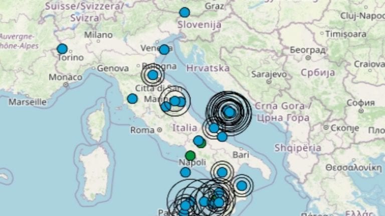 Terremoto in Italia oggi, giovedì 6 maggio 2021, le scosse registrate oggi – Dati Ingv