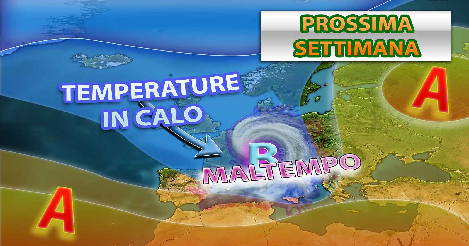 Maltempo in arrivo nel corso della prossima settimana, tutti i dettagli - Centro Meteo italiano