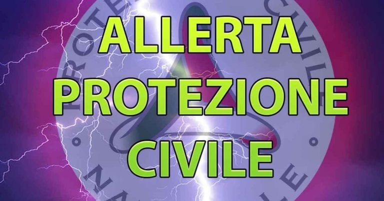 METEO – ITALIA di nuovo bersaglio del MALTEMPO: scatta l’ALLERTA della Protezione Civile, ecco le città colpite