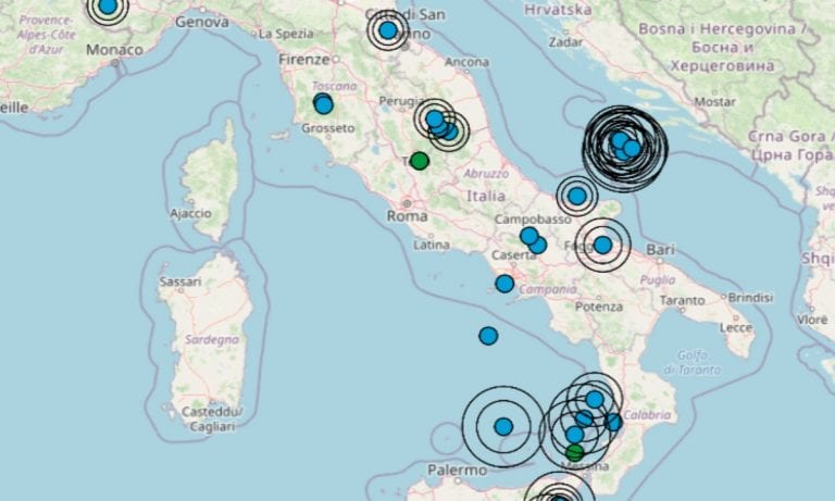 Terremoto oggi Italia, 9 maggio 2021: le ultime scosse registrate – Dati INGV