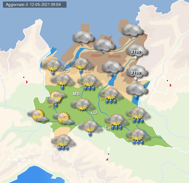 METEO MILANO – Forte PEGGIORAMENTO Alle Porte, Con TEMPORALI E Tante ...