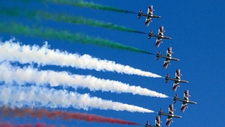 Frecce Tricolori a Napoli orario traffico programma e