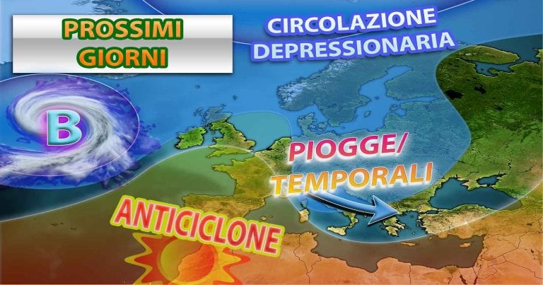 METEO ITALIA – CALDO estivo in vista per la fine del mese, ma prima ancora TEMPORALI