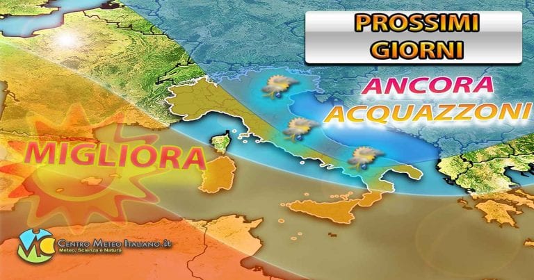 METEO – ITALIA nella TRAPPOLA del MALTEMPO ancora per i prossimi giorni, tutti i dettagli