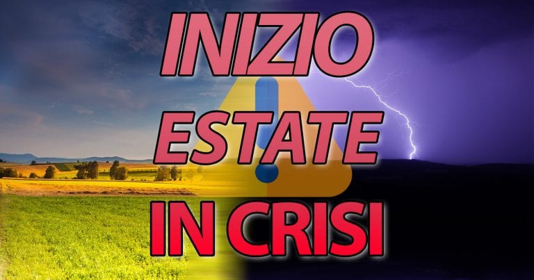 Meteo Giugno – Il primo mese dell’Estate potrebbe essere più fresco e piovoso. Ecco perché