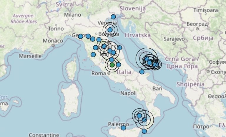 Terremoto in Italia oggi, venerdì 28 maggio 2021: le scosse più importanti del giorno | Dati INGV