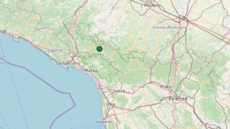 Terremoto in Toscana oggi, 30 maggio 2021: scossa M 2.1 in provincia di Lucca | Dati ufficiali Ingv