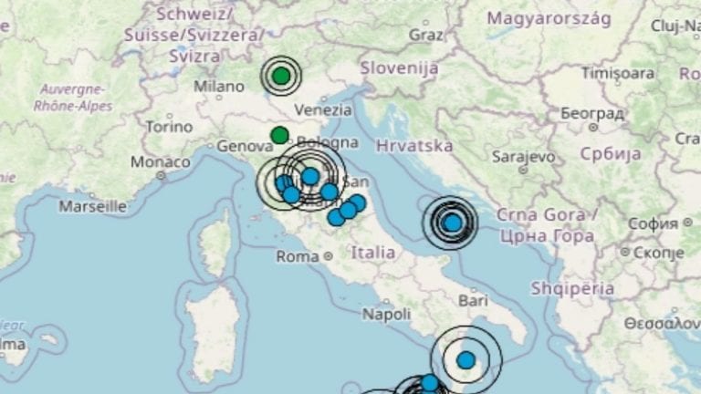 Terremoto in Italia oggi, mercoledì 9 giugno 2021: ecco le ultime scosse registrate | Dati Ingv