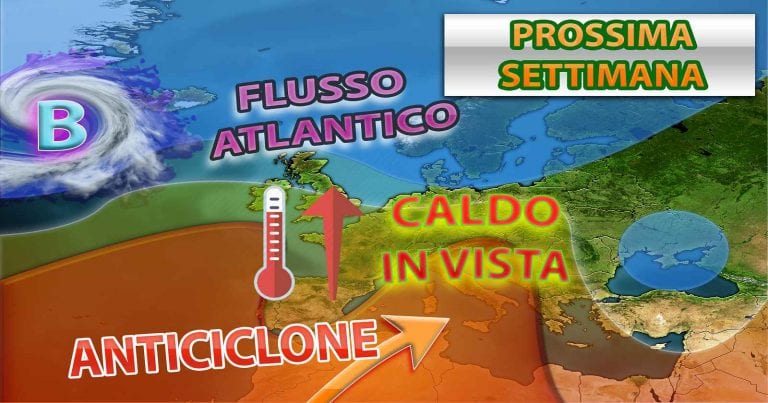 METEO ITALIA: ondata di CALDO in vista con temperature oltre i +30 gradi, vediamo l’evoluzione