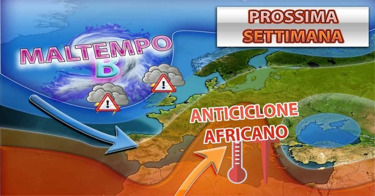 METEO – ANTICICLONE all’ATTACCO dell’ITALIA la PROSSIMA SETTIMANA, torna il CALDO ESTIVO, i dettagli