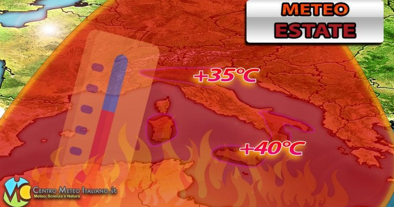 METEO ESTATE – GIUGNO chiuderà SOPRAMEDIA, ma cosa ci aspettiamo da LUGLIO? Le PROIEZIONI
