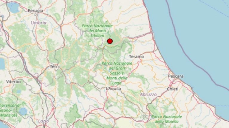 Terremoto nelle Marche oggi, 15 giugno 2021: scossa M 2.0 in provincia di Ascoli Piceno- Dati Ingv