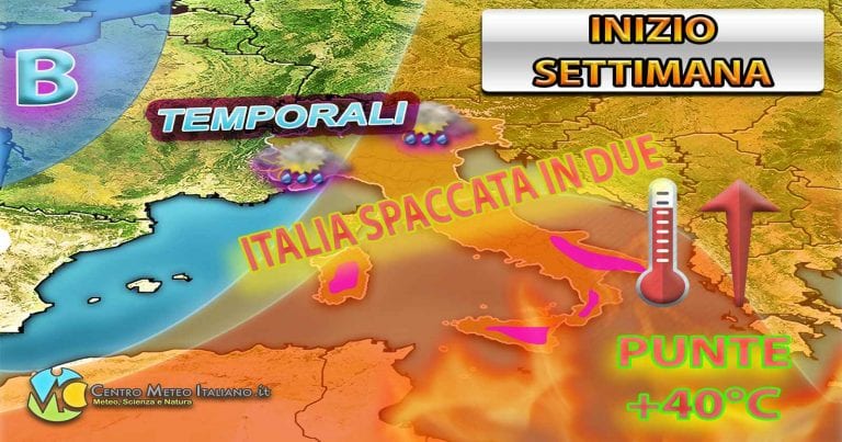 METEO ITALIA: arriva il CALDO intenso, ma vediamo quanto potrebbe durare