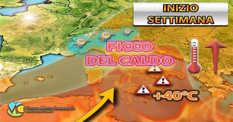 METEO – Nuova FIAMMATA AFRICANA in arrivo per la PROSSIMA SETTIMANA, TEMPERATURE di nuovo in aumento METEO – Nuova FIAMMATA AFRICANA in arrivo per la PROSSIMA SETTIMANA, TEMPERATURE di nuovo in aumento