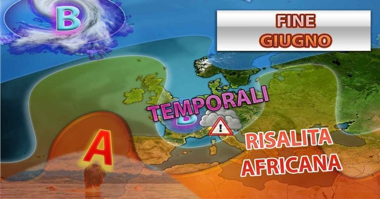 METEO ITALIA: nuovo picco del CALDO, possibile break a inizio LUGLIO