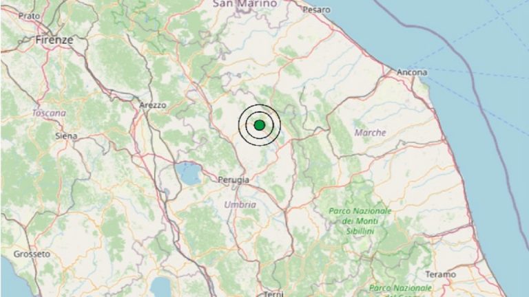 Terremoto in Umbria oggi, 27 giugno 2021: scossa M 3.0 in provincia di Perugia – Dati Ingv