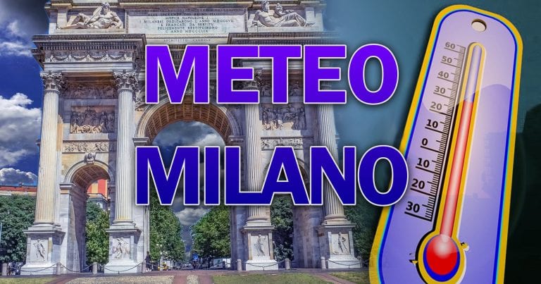 METEO MILANO – Tempo stabile con qualche NUBE, ma nel WEEKEND arrivano PIOGGE e TEMPORALI. La TENDENZA