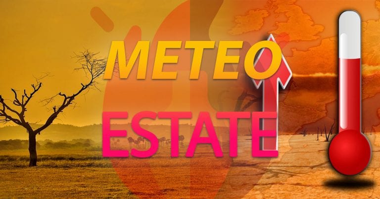 METEO ESTATE – Stagione infuocata in vista con assenza prevalente di PIOGGE in ITALIA