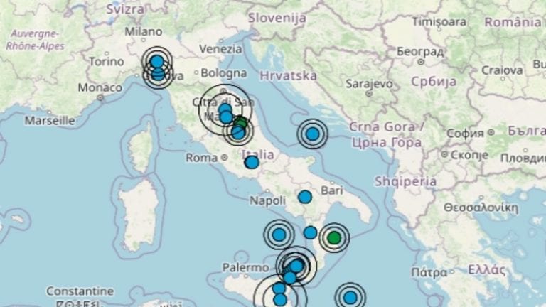 Terremoto in Italia oggi, giovedì 1 luglio 2021, le ultime scosse registrate – Dati Ingv