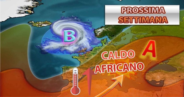 METEO – ENORME BOLLA di CALORE in arrivo PROSSIMA SETTIMANA e TEMPERATURE di nuovo oltre +40°C