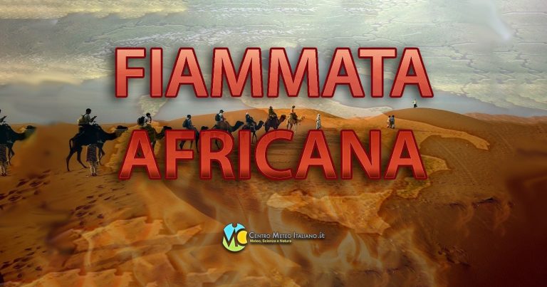 METEO – Settimana di FUOCO con ONDATA di CALDO AFRICANO. TEMPERATURE oltre i 40°C. Vediamo quando e dove