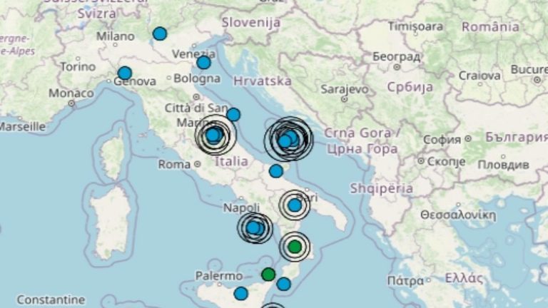 Terremoto in Puglia oggi, 8 luglio 2021, sisma M 2.4 sul mar Adriatico centrale | Dati Ingv Terremoto in Puglia oggi, 8 luglio 2021, sisma M 2.4 sul mar Adriatico centrale | Dati Ingv