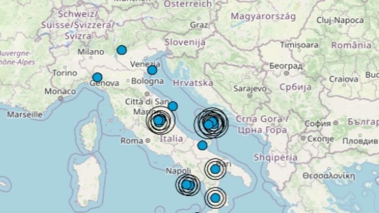 Terremoto oggi in Italia, venerdì 9 luglio 2021, le ultime scosse registrate – Dati Ingv