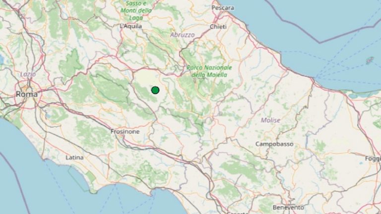 Terremoto in Abruzzo oggi, martedì 13 luglio 2021: scossa M 2.0 in provincia de L’Aquila | Dati INGV Terremoto in Abruzzo oggi, martedì 13 luglio 2021: scossa M 2.0 in provincia de L’Aquila | Dati INGV