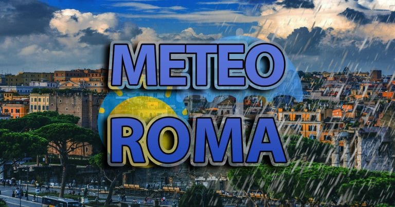 METEO ROMA – Cambio di circolazione in atto, in arrivo CALO TERMICO e possibili PIOGGE e TEMPORALI. Ecco quando