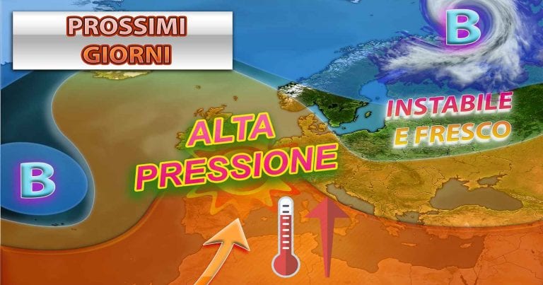 METEO – L’ESTATE riprende lo SCETTRO dell’ITALIA con STABILITA’ e TEMPERATURE in aumento, i dettagli