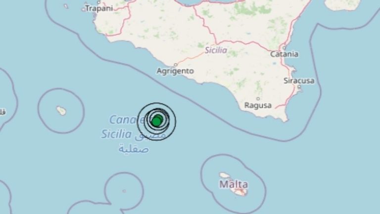 Terremoto in Sicilia oggi, martedì 20 luglio 2021: scossa di magnitudo 3.1 – Dati Ingv