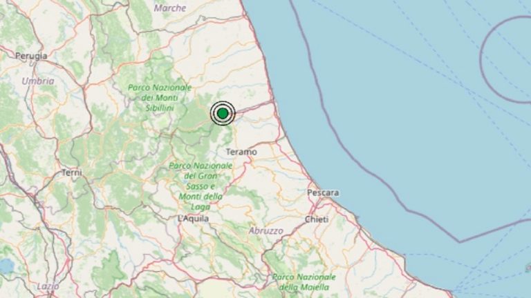 Terremoto nelle Marche oggi, martedì 20 luglio 2021: scossa M 2.3 in provincia di Ascoli Piceno | Dati Ingv
