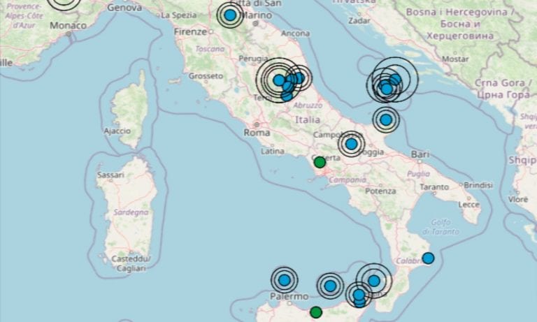 Terremoto oggi Italia, 21 luglio 2021: le ultime scosse registrate – Dati INGV