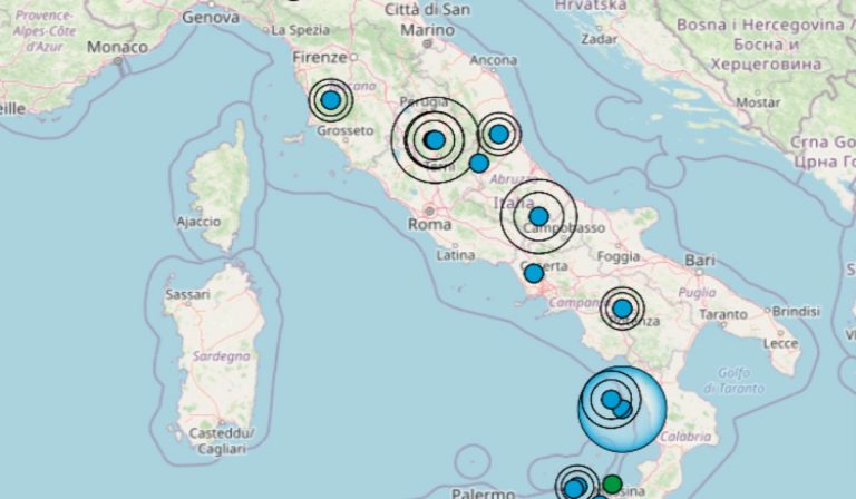 Terremoto oggi Italia, 26 luglio 2021: le ultime scosse registrate – Dati INGV Terremoto oggi Italia, 26 luglio 2021: le ultime scosse registrate – Dati INGV