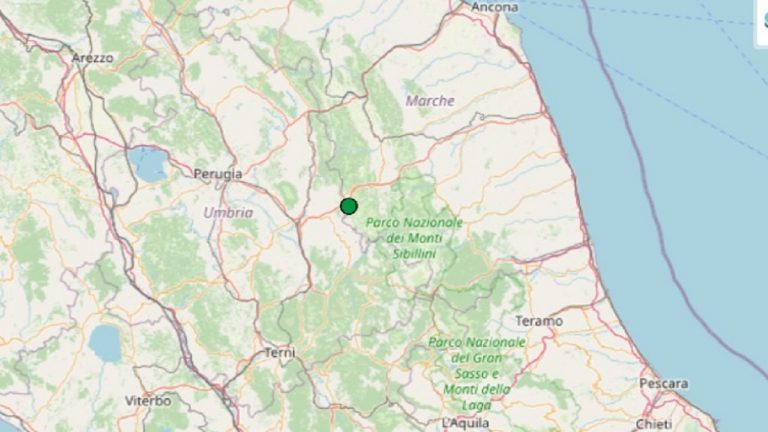 Terremoto nelle Marche oggi, 27 luglio 2021: scossa M 2.0 in provincia di Macerata – Dati INGV