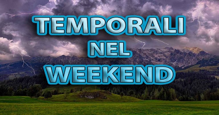 METEO ITALIA – piogge e TEMPORALI in arrivo nel WEEKEND ma ancora molto caldo al Sud METEO ITALIA – piogge e TEMPORALI in arrivo nel WEEKEND ma ancora molto caldo al Sud