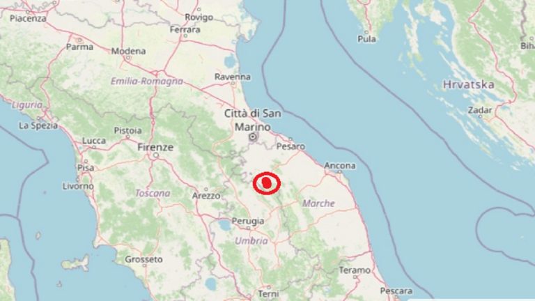 Terremoto nelle Marche oggi, venerdì 30 luglio 2021: scossa M 2.5 in provincia di Pesaro Urbino | Dati INGV Terremoto nelle Marche oggi, venerdì 30 luglio 2021: scossa M 2.5 in provincia di Pesaro Urbino | Dati INGV