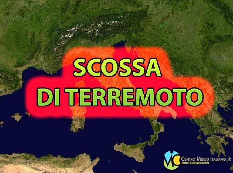 Terremoto, scossa avvertita dalla popolazione al sud Italia: zone colpite e dati ufficiali registrati dall’Ingv