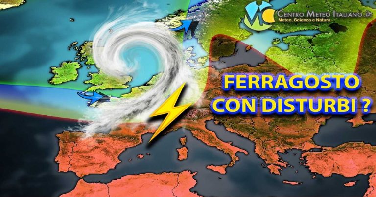 METEO FERRAGOSTO – Prime IPOTESI per l’epilogo dell’ESTATE, ecco le ultime TENDENZE per l’ITALIA