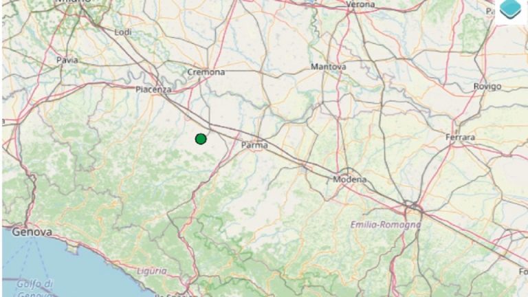 Terremoto in Emilia Romagna oggi, lunedì 2 agosto 2021: scossa M 2.2 in provincia di Parma – Dati INGV
